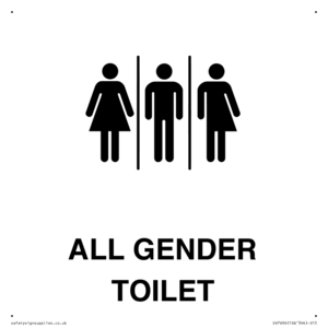 Female, Male and Non-gender specific